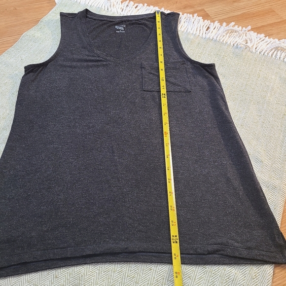 Market & Spruce Women's Washed Black Rayon Casual Sleeveless Top size S - Picture 12 of 12